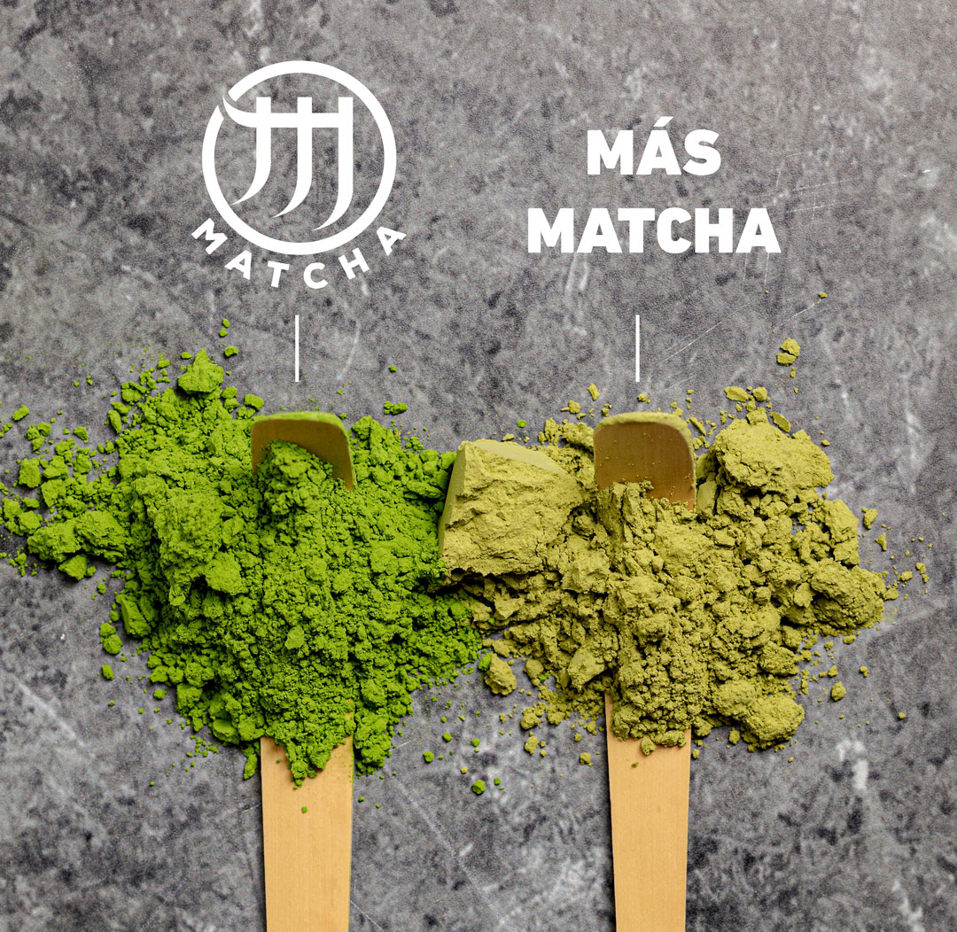 M Matcha vs más matcha